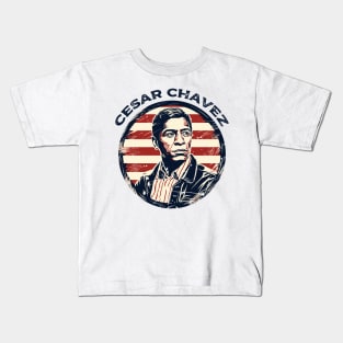 Cesar Chavez Kids T-Shirt